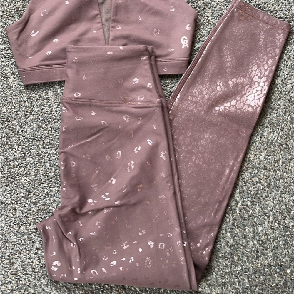 NWOT Good American The Afterglow Sportsbra & Leggings